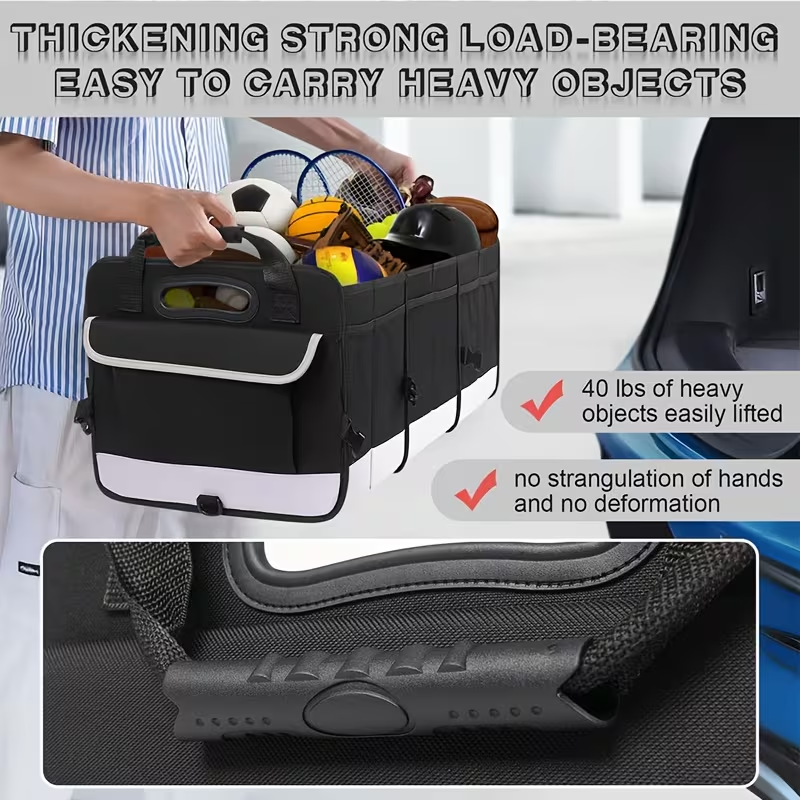 Collapsible Car Trunk Organizer